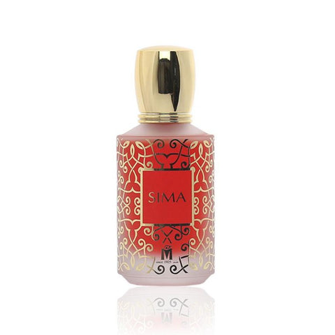 Sima Perfume from Atyab Al Marshoud Co has notes of powdery musk and Bulgarian rose